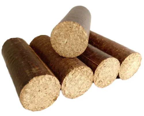 Buchenbriketts + rund 90mm kaufen – Brennstoffe Saarland
